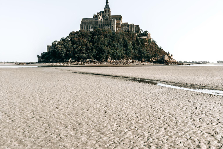 Bay of Mont Saint-Michel : Quicksands + Tombelaine Island Bay of Mont Saint-Michel : Quicksands + Tombelaine Island