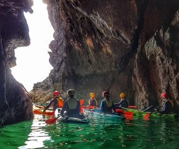 Wexford: Kajakfahren auf der Hook Peninsula Meereshöhle