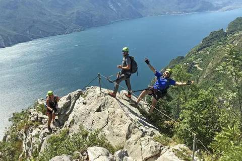 Lago di Garda: via ferrata di Cima Capi