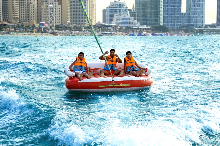 Dubaj: przejażdżka pączkiem łodzią motorową w JBR