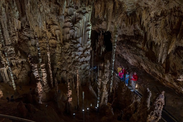 Visit San Antonio Discovery Tour at Natural Bridge Caverns in Hill Country, Texas, USA