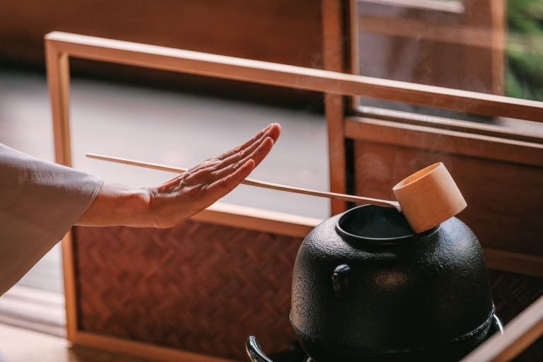 Kyoto Tea Ceremony with a Stunning Garden View Garden Teahouse Private Tea Ceremony