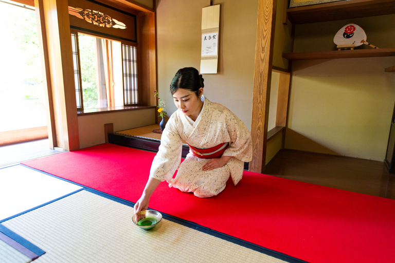 Kyoto Tea Ceremony with a Stunning Garden View Garden Teahouse Private Tea Ceremony