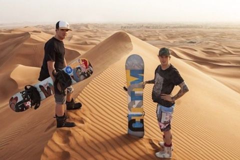 Da Agadir/Tamraght/Taghazout: Sandoarding nelle dune di sabbia