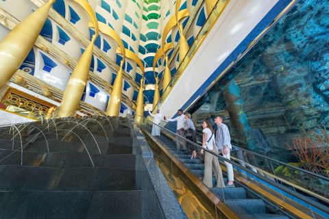 Dubaï : Visite guidée à l'intérieur du Burj Al Arab avec transferts depuis l'hôtel
