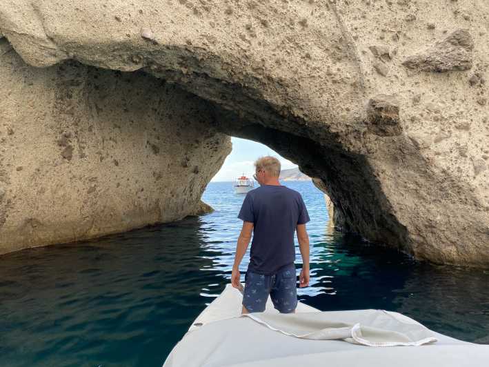 Naxos: crociera privata in motoscafo alle piccole isole Cicladi
