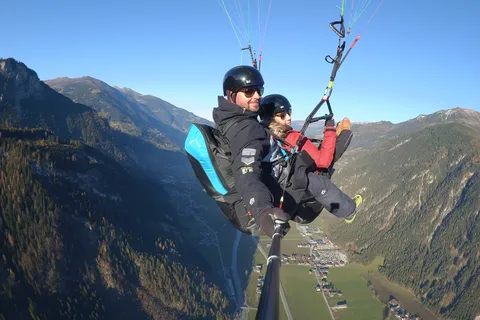 Mayrhofen: prywatny lot paralotnią dla wszystkich poziomów zaawansowania