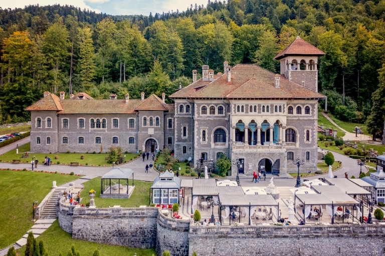 Von Brasov: Schloss Pele, Schloss Bran und Festung Rasnov