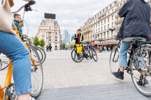 Brüssel: Highlights und Hidden Gems Guided Bike TourTour auf Französisch
