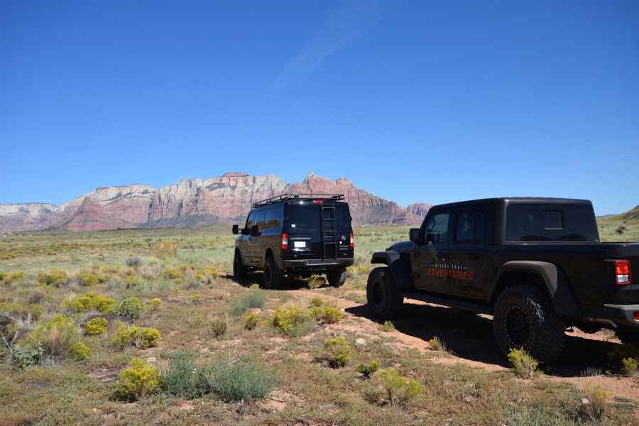 Virgin: Zion National Park Private Access 4x4 Tour & Wanderung. Foto: GetYourGuide