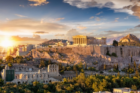 Athene: Akropolis en oude Griekse privéwandeltocht
