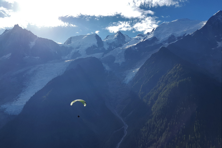 Chamonix: voo duplo de parapente com vista para o Mont-Blanc