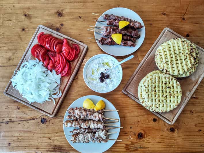 Mykonos: Faça Souvlaki com os locais