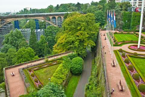 Majestic Christmas Walking Tour in Luxembourg
