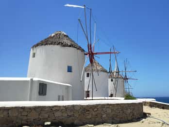 Mykonos : visite à pied avec un local