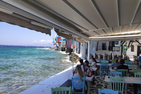 Mykonos: Highlights Rundvandring med en lokalinvånareMykonos: Vandring med en lokal turist på Mykonos