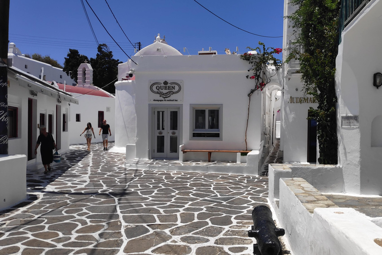 Mykonos: wandeltocht langs hoogtepunten met een local