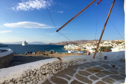 Mykonos: wandeltocht en strandpicknick met proeverij