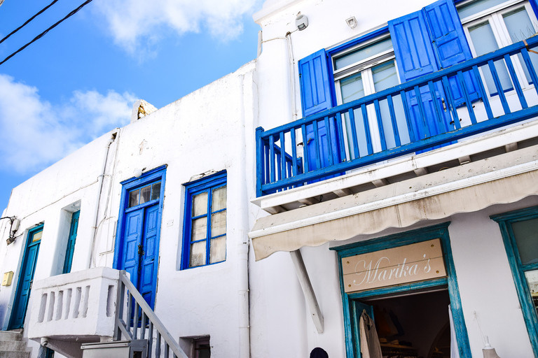 Mykonos : Visite à pied et dégustation de plats sur la plage