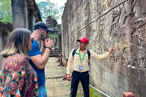Excursión de 2 días al Templo de Angkor, la Montaña Kulen y el Tonle SapOpción Estándar