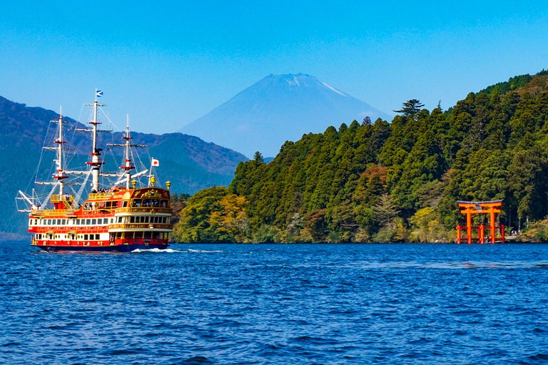 Tóquio: Mt. Fuji Lake Ashi&amp;Ropeway, excursão de um dia ao Vale OwakudaniServiço de busca na estação de Tóquio às 8:00 AM