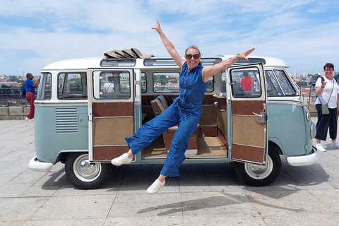 Porto: Private Sightseeing Tour by VW Kombi (2–8 People) Porto: Exclusive Sightseeing Tour- VW Kombi (2 to 8 people)