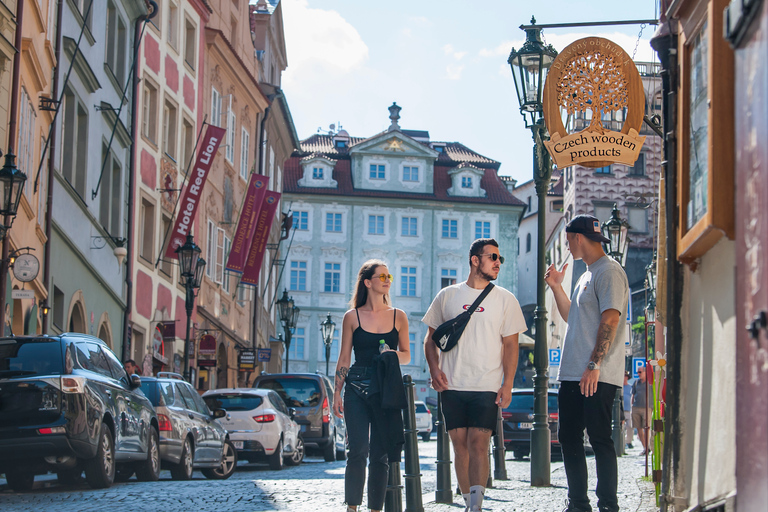 Prag: Gamla stan, Pragborgen &amp; Flodbåtskryssning DagsturPrag: Karlsbron, Pragborgen &amp; Flodbåtskryssning