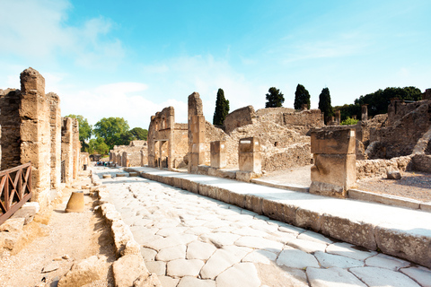 Z Rzymu: całodniowa wycieczka do Pompei i wybrzeża Amalfi