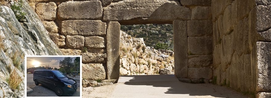 Au départ d'Athènes : Visite privée de Mycènes, Nauplie et Épidaure