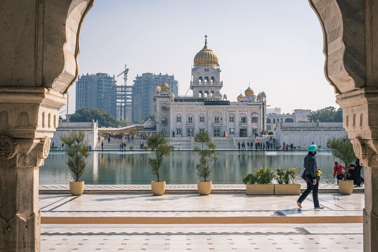 New Delhi: stadsrundtur med professionell fotograf och lunch