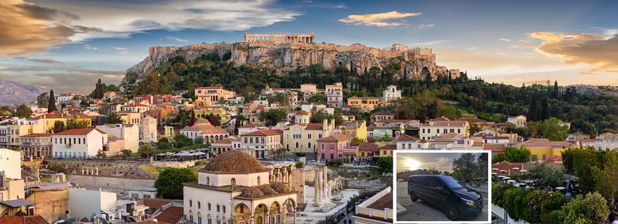 Athènes : Visite privée d'une demi-journée des principaux sites touristiques
