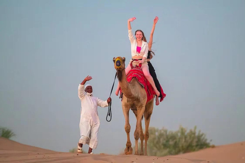 Dubai: Desert Safari with Quad Bike, BBQ, and Shows Desert Safari with 30-Minute Single-Seater Quad Bike