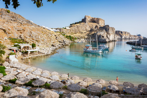 From Rhodes: Lindos Round-Trip Bus Transfer with Free Time