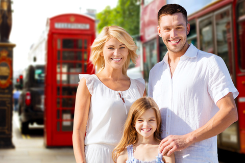 London Family-Friendly Walking Tour with Fun Activities 3-hour: London Highlights & London Eye