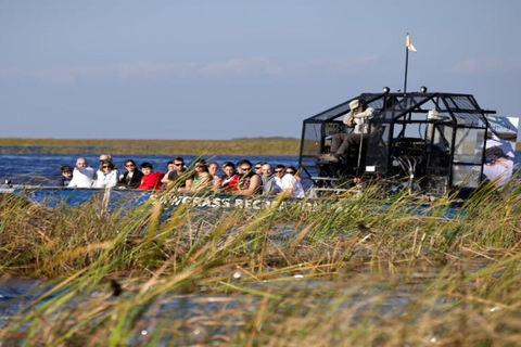 Fort Lauderdale: Everglades Express Tour com passeio de aerobarco