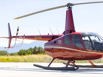 Sifnos: Private One-Way Helicopter Flight to Greek Islands