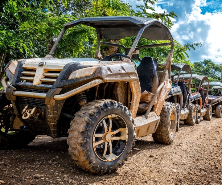 Macao Beach: Buggy Safari and Cenote Swimming with Pickup