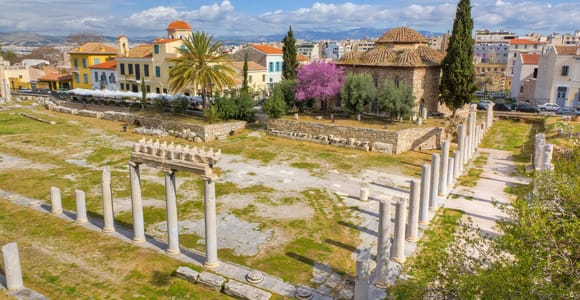 Athens: Roman Agora E-Ticket and Audio Guide