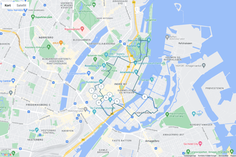 Cph best sights- Self-guided audio tour in english