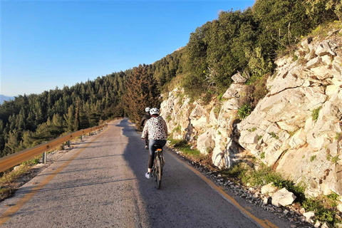 Athènes : Excursion en bicyclette électrique au Mont HymettusVisite de l'après-midi