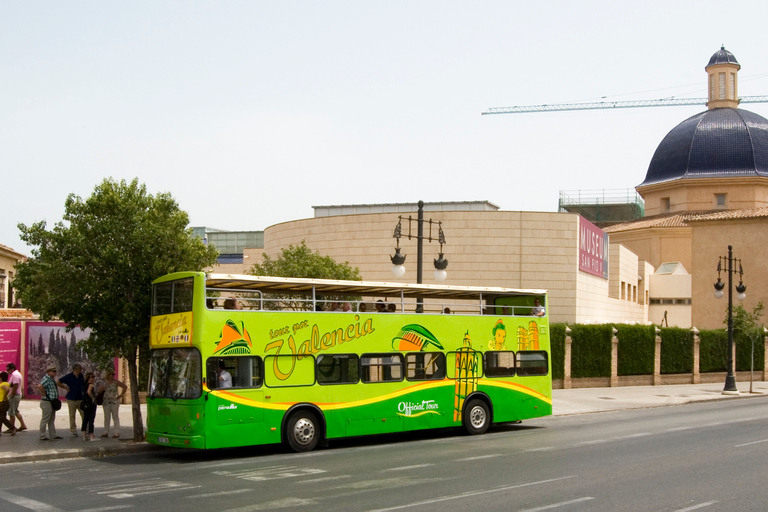 Valencia: Hop-on Hop-off City Highlights Bus Tour Green busValencia: Highlights Bus Tour Hop-on Hop-off (Green bus)