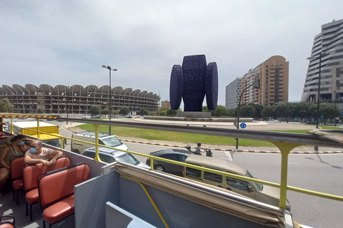 Valencia: Hop-on Hop-off City Highlights Bus Tour Green busValencia: Highlights Bus Tour Hop-on Hop-off (Green bus)