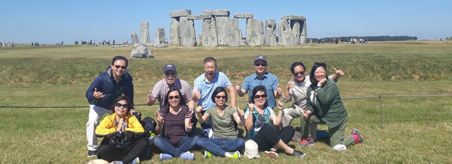 Au départ de Southampton : Excursion guidée d'une journée à Stonehenge et Bath