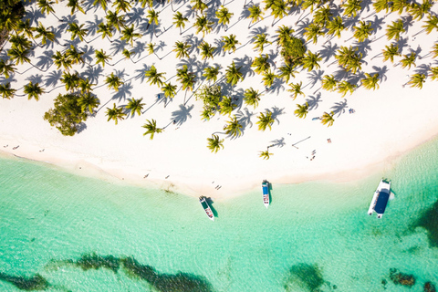 Au départ de Bayahibe, La Romana ou Punta Cana : Croisière sur l'île de SaonaAu départ de Punta Cana