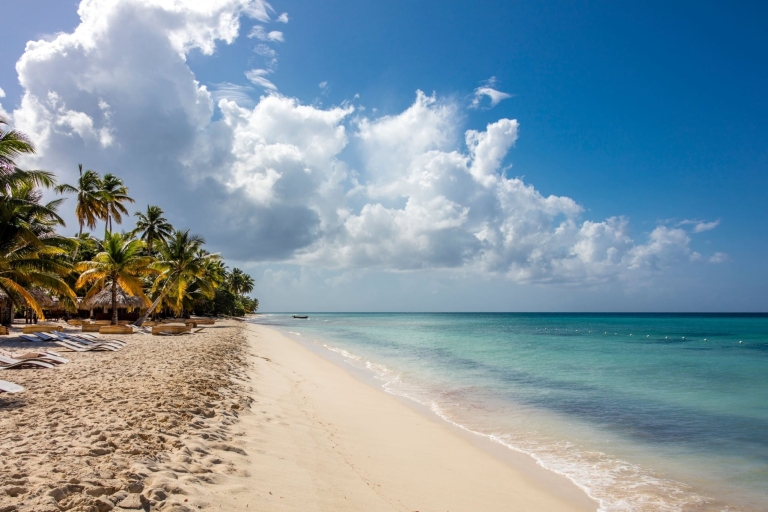 Au départ de Bayahibe, La Romana ou Punta Cana : Croisière sur l'île de SaonaAu départ de Punta Cana