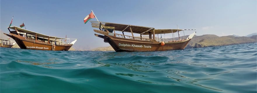 Khasab : Croisière en boutre d'une demi-journée avec observation des dauphins