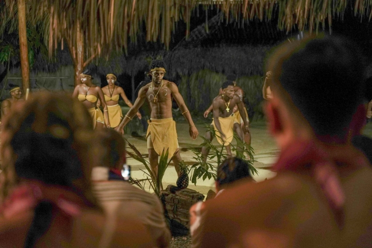 Punta Cana : Excursion en buggy au coucher du soleil avec baignade dans une grotte et spectacle de danseDe Bayahibe Double Rider