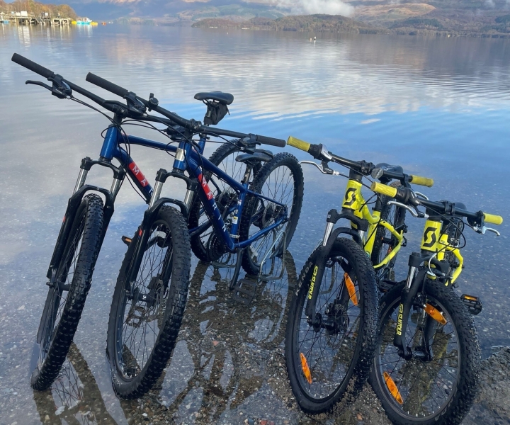 Luss: Loch Lomond 4-Hour Mountain Bike Rental