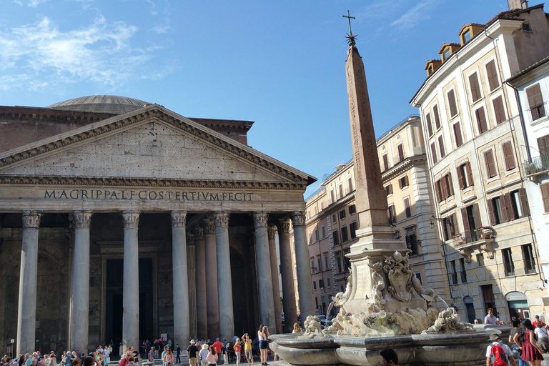 Rome: Pantheon Small Group Tour with Skip-The-Line Entry Private Pantheon Guided Tour in French