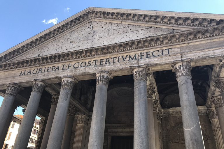 Rome: Pantheon Small Group Tour with Skip-The-Line Entry Private Pantheon Guided Tour in French